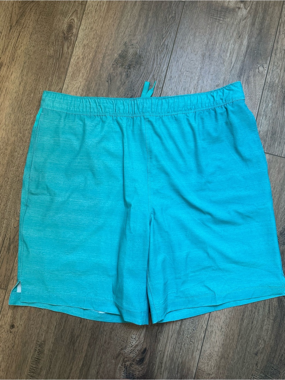 Speedo Men’s Swim Trunks, Blue, Lined, Drawstring,‎ Pockets, Resortwear, XL